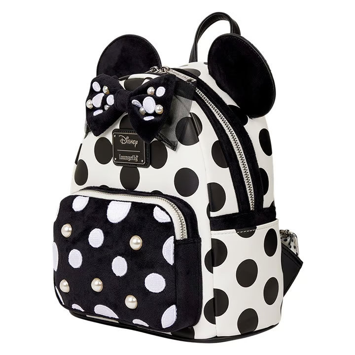Minnie Mouse Exclusive Polka Dot Pearl Mini Backpack