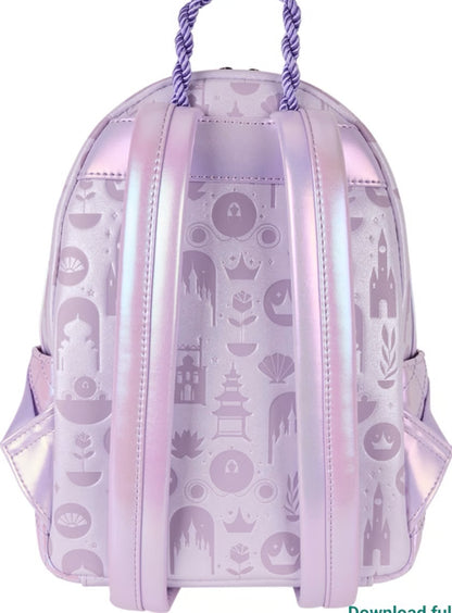 Disney Princess Iridescent All-Over Print Mini Backpack
