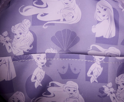 Disney Princess Iridescent All-Over Print Mini Backpack