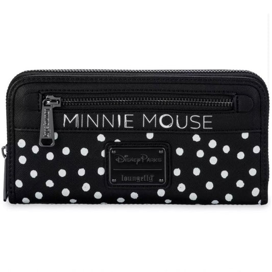 Parks Minnie Mouse Polka Dot Red Bow Zip-Around Wallet - alternate view 2