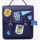 MONSTERS INC University Patches Backpack Shoulder Bag