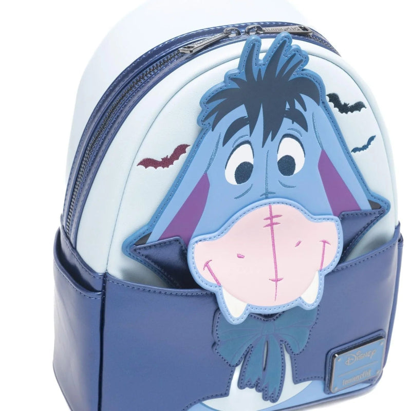 Backpack with Eeyore character design on a white background