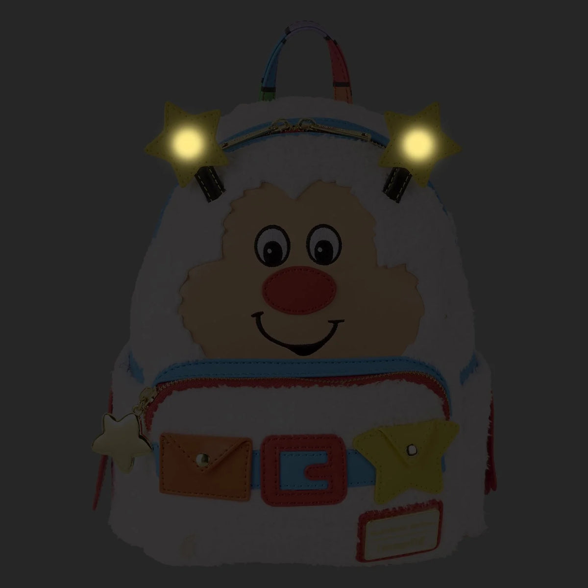 Rainbow Brite Twink Plush Cosplay Light-Up Mini Backpack