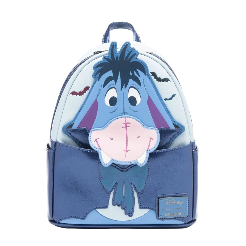 Backpack with Eeyore design on a white background