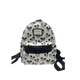 Mickey Mouse Faces Black & White Allover Print Mini Backpack