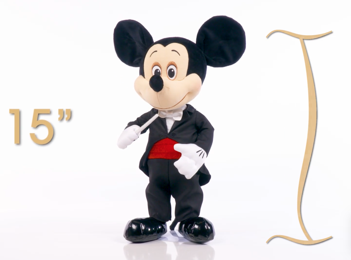 Treasures From the Vault Mickey Mouse Revue Limited Edition Plush