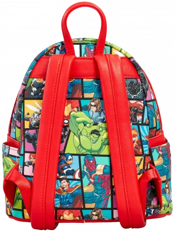 Marvel Heroes All Over Print Mini Backpack