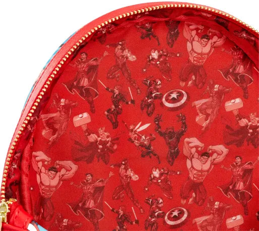 Marvel Heroes All Over Print Mini Backpack