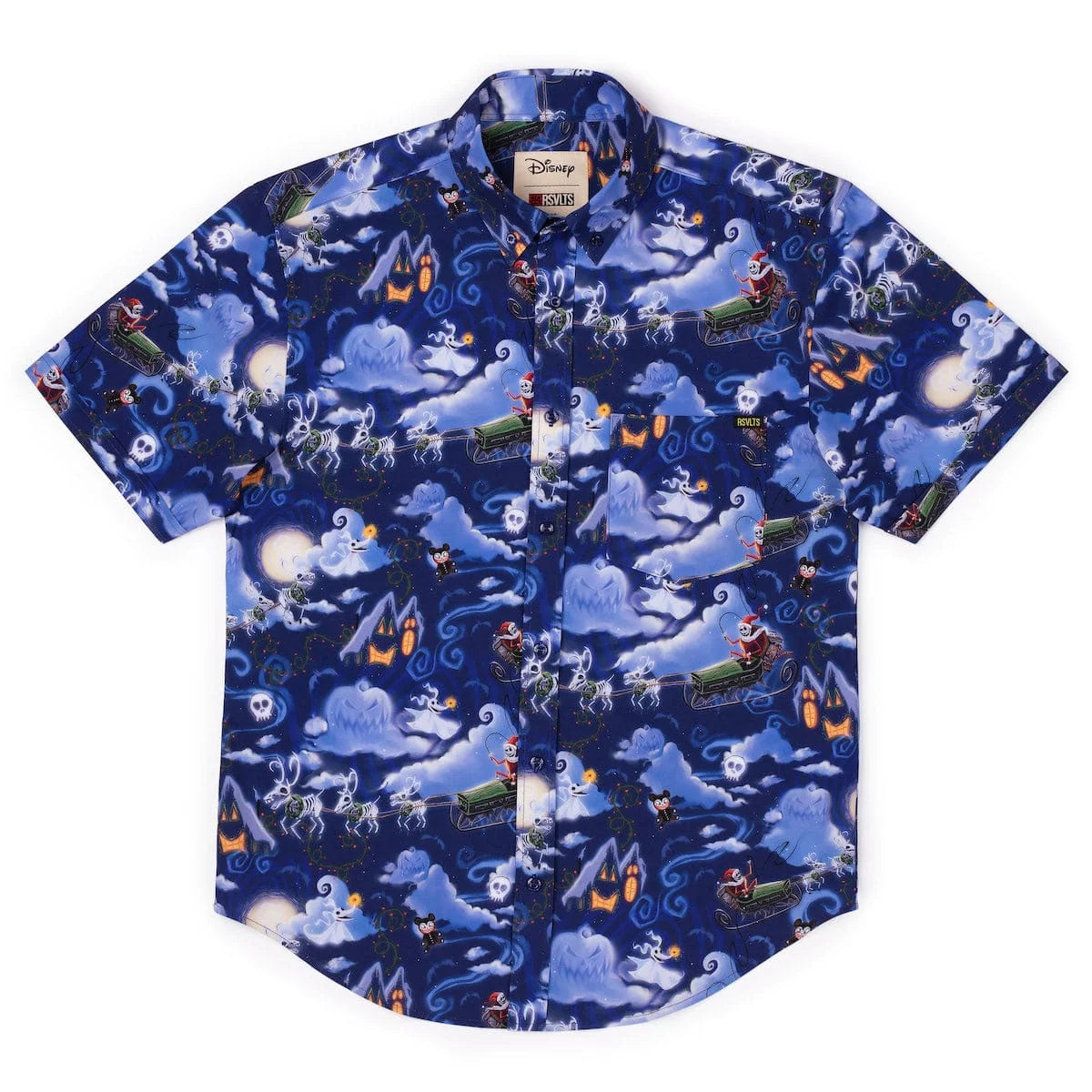 The Nightmare Before Christmas "Here Comes Sandy Claws" Button-Up Shirt