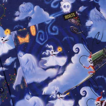 The Nightmare Before Christmas "Here Comes Sandy Claws" Button-Up Shirt