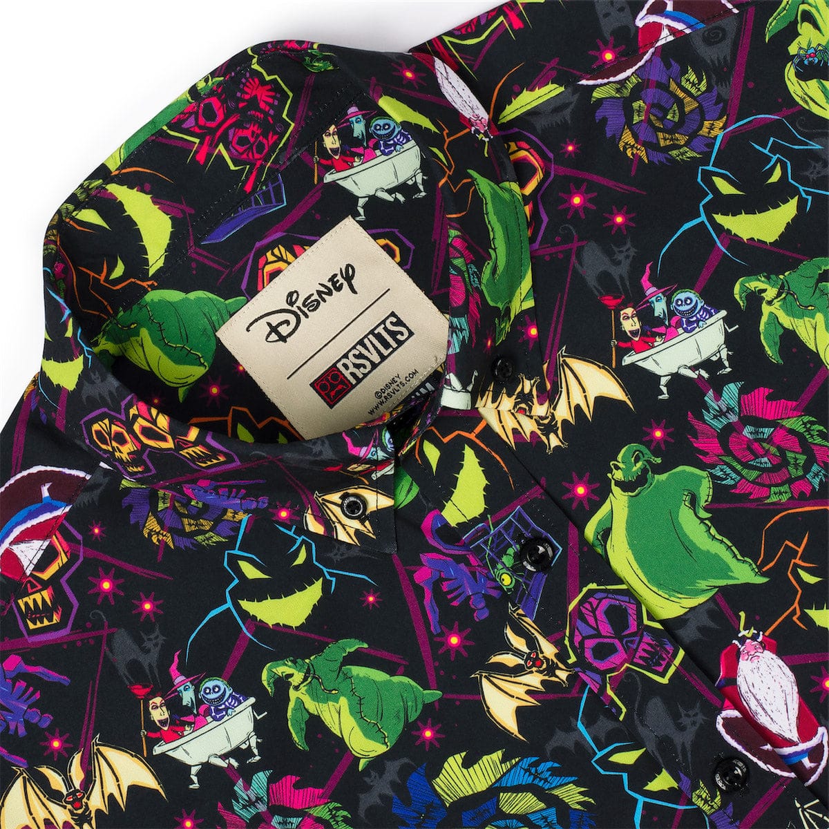 The Nightmare Before Christmas "Oogie Boogie Always Wins" Button-Up Shirt