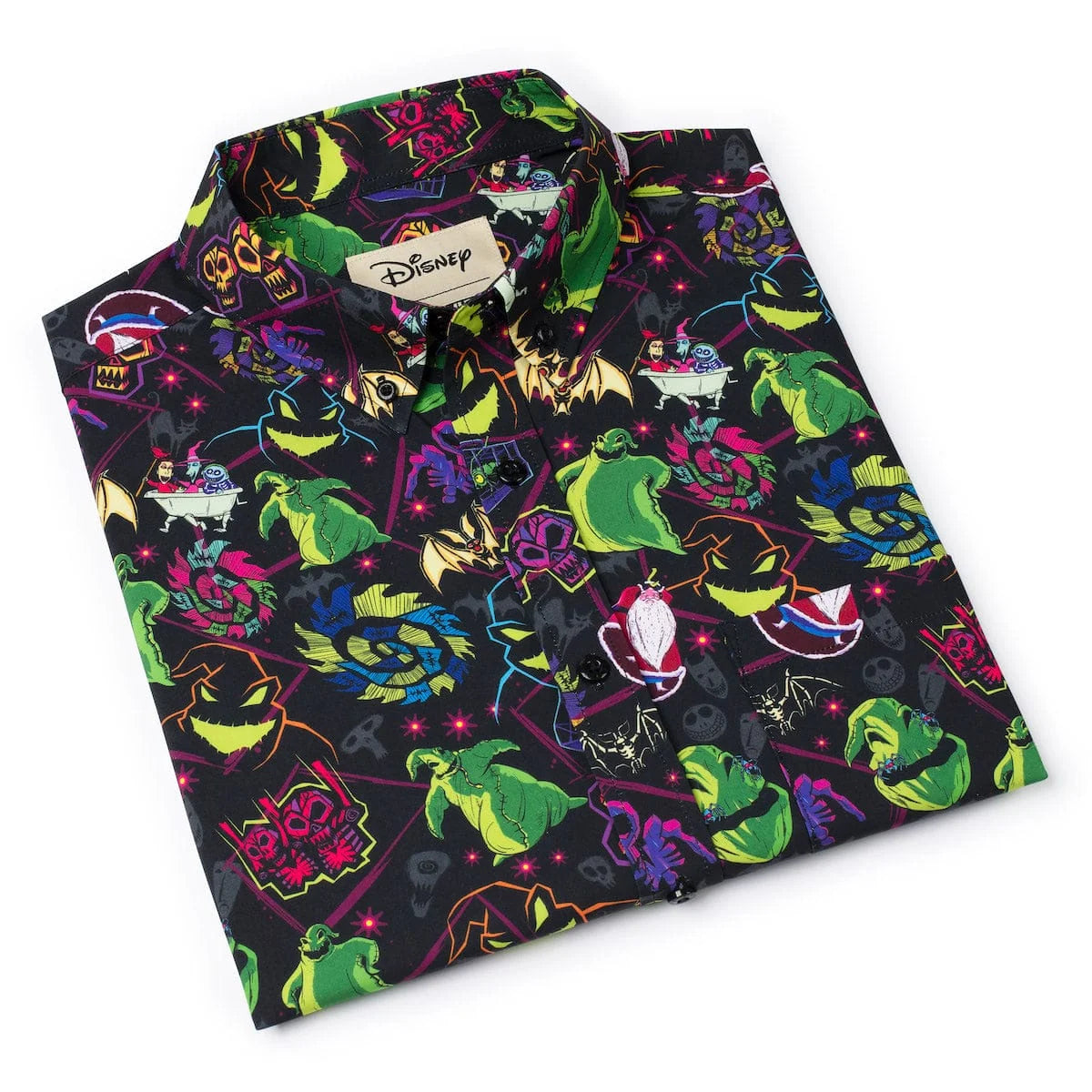 The Nightmare Before Christmas "Oogie Boogie Always Wins" Button-Up Shirt