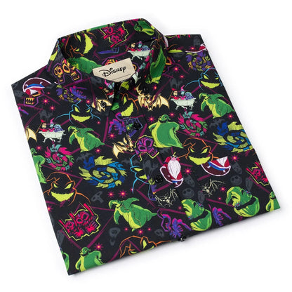 The Nightmare Before Christmas "Oogie Boogie Always Wins" Button-Up Shirt