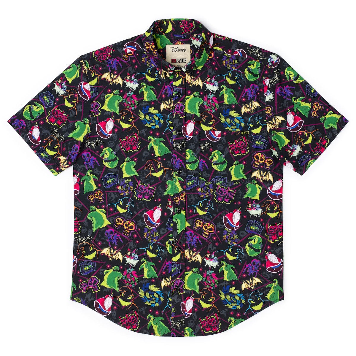 The Nightmare Before Christmas "Oogie Boogie Always Wins" Button-Up Shirt