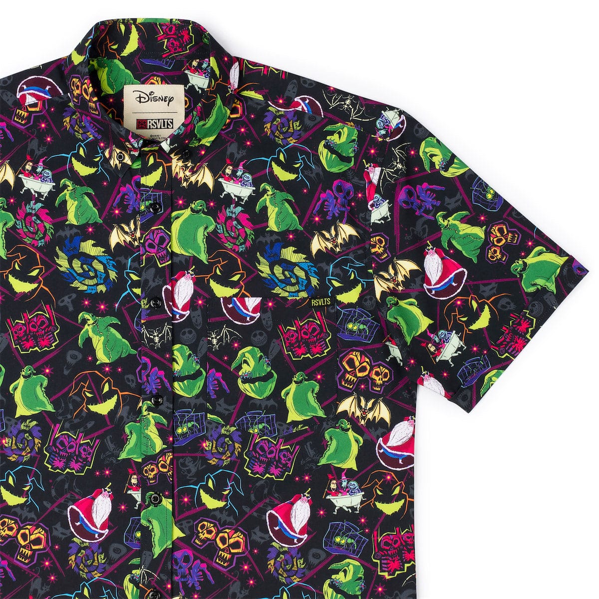 The Nightmare Before Christmas "Oogie Boogie Always Wins" Button-Up Shirt
