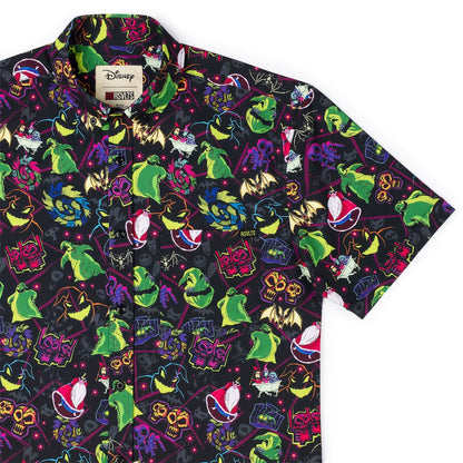 The Nightmare Before Christmas "Oogie Boogie Always Wins" Button-Up Shirt