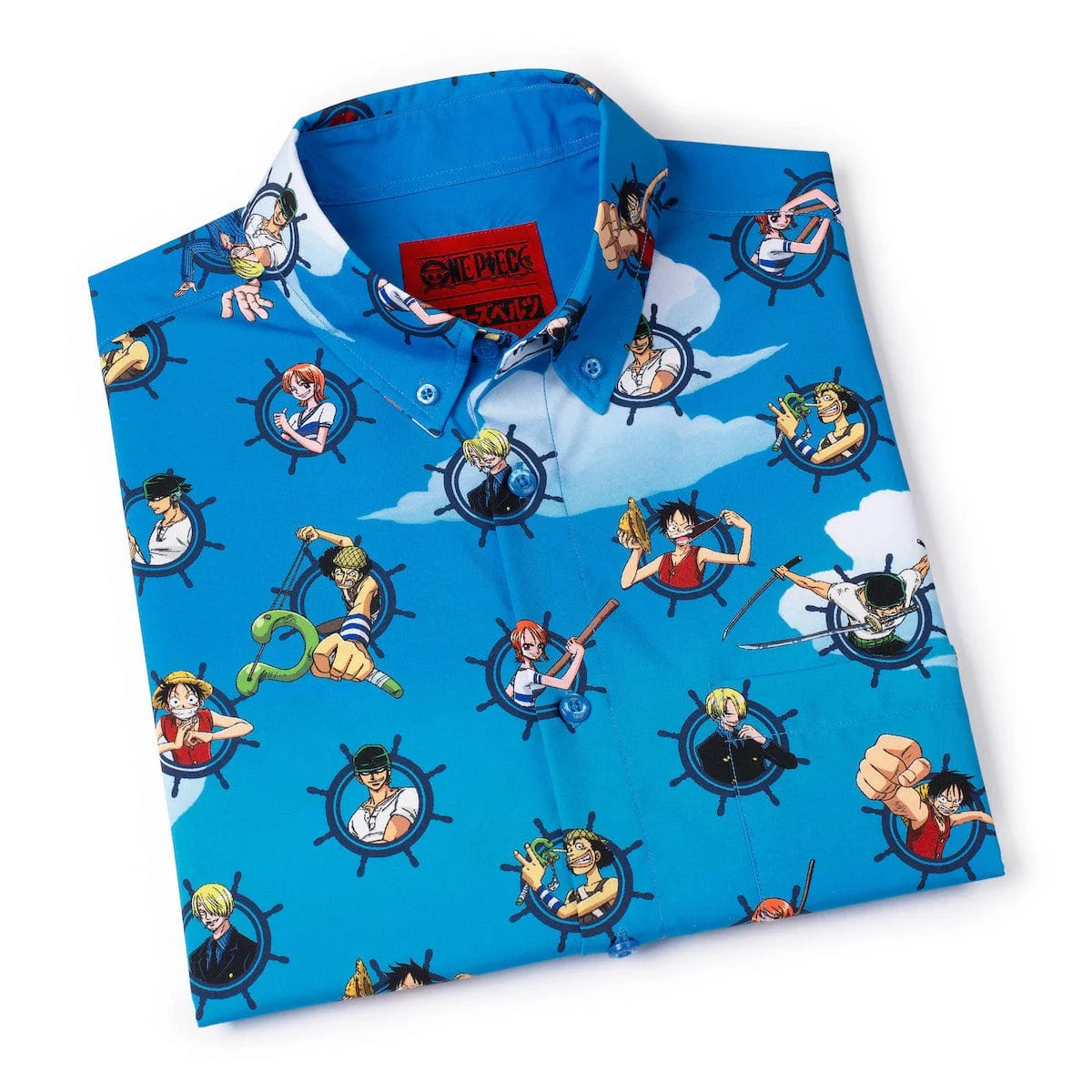 One Piece "Join My Crew!" Button-Up Shirt