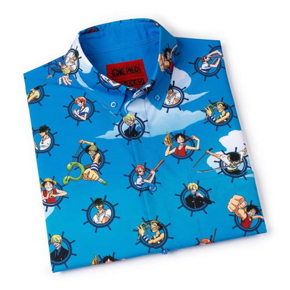 One Piece "Join My Crew!" Button-Up Shirt