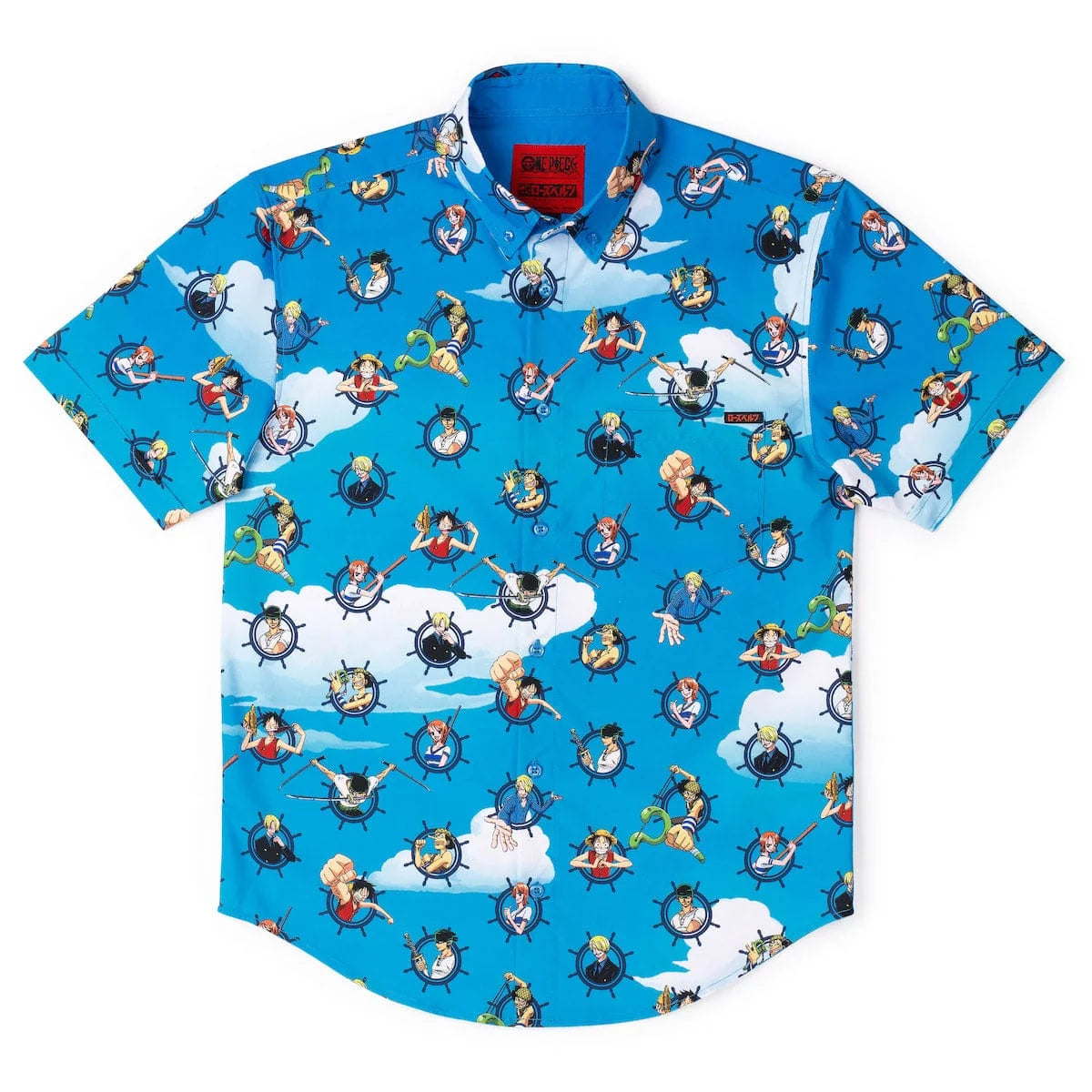 One Piece "Join My Crew!" Button-Up Shirt
