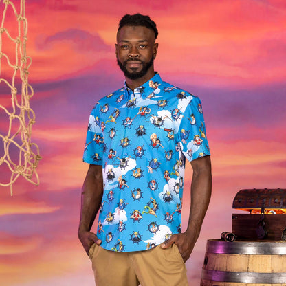 One Piece "Join My Crew!" Button-Up Shirt