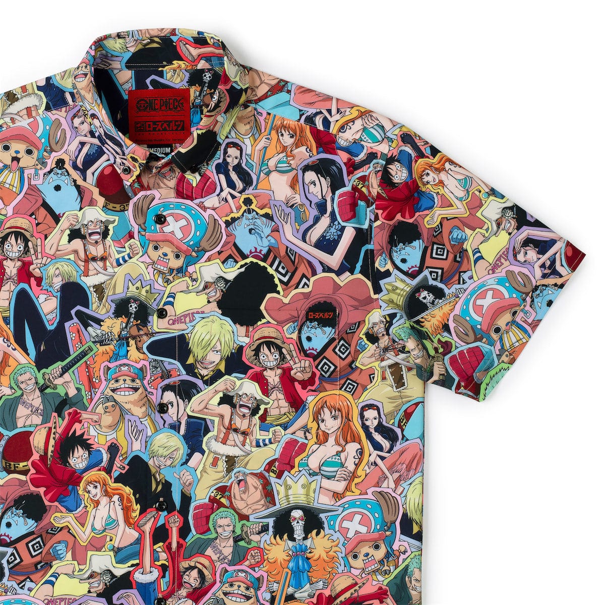 One Piece "2 Years Later" Button-Up Shirt