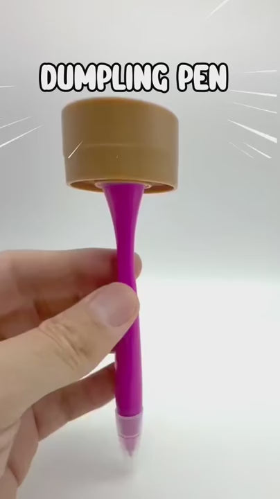 Fun Doh Desk Pops Squishy Dumpling Pen
