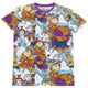 CakeWorthy Disney Beauty and the Beast All Over Print T-Shirt
