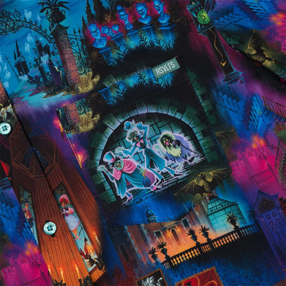 Haunted Mansion "999 Happy Haunts" Button-Up Shirt