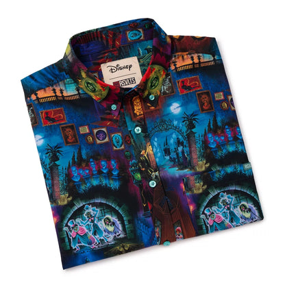 Haunted Mansion "999 Happy Haunts" Button-Up Shirt