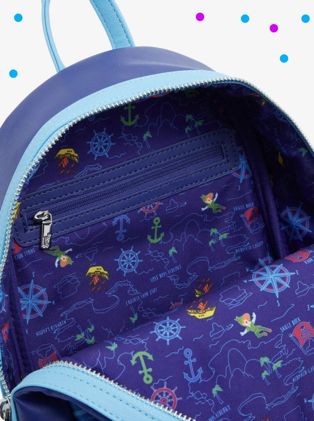Peter Pan Nighttime Flight GITD Mini Backpack
