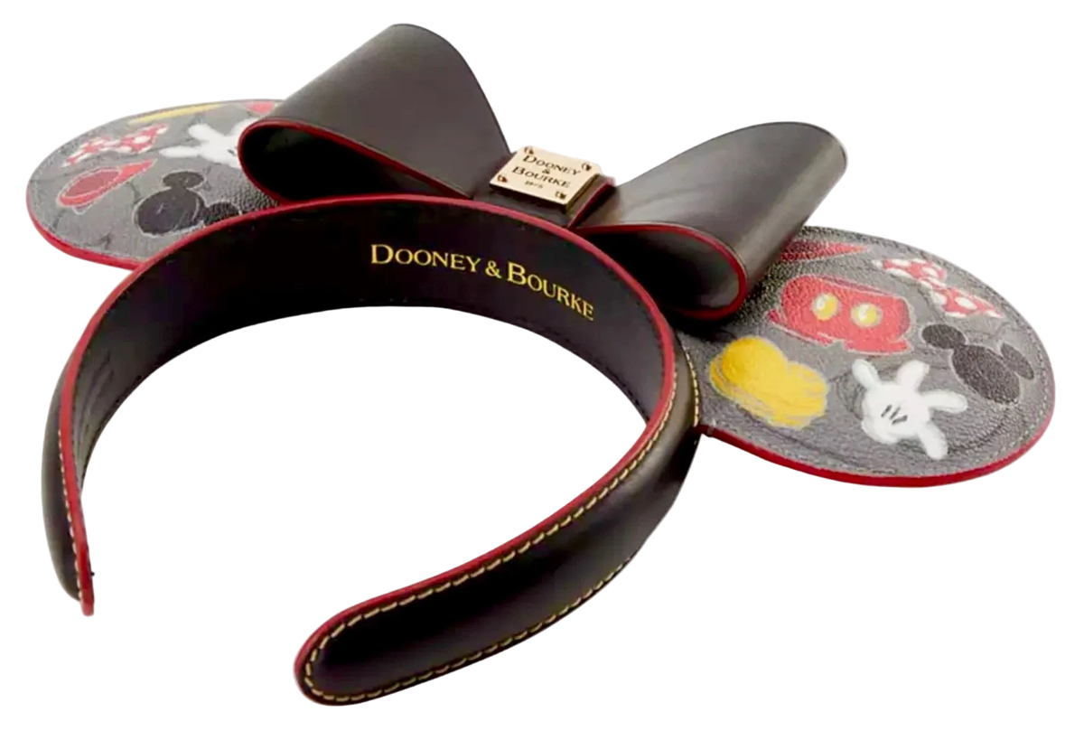 Dooney & Bourke Disney Best of Mickey & Minnie Mouse Leather Ear Headband 2024