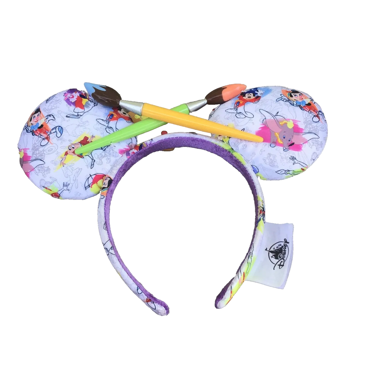 Parks Ink & Paint Mickey & Minnie Mouse Ear Headband 2020