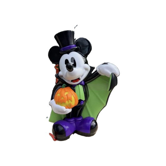 Parks Halloween Vampire Mickey Mouse Light-Up Pumpkin Popcorn Bucket 2026
