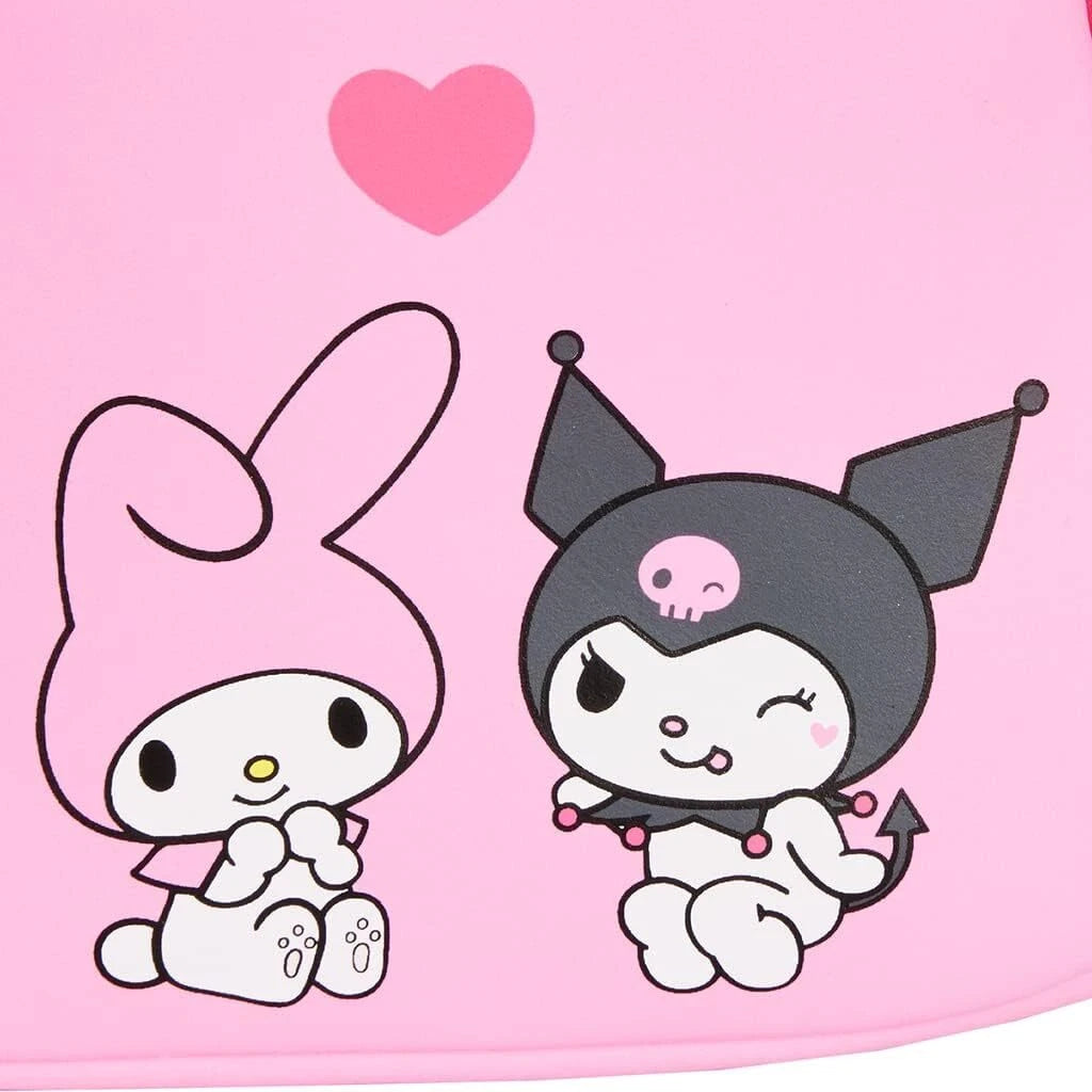 Sanrio Hello Kitty My Melody Kuromi Double Pocket Mini Backpack