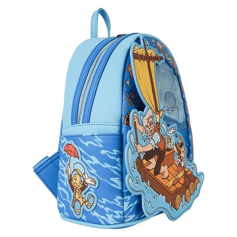 Pinocchio Exclusive Raft Monstro Lenticular Mini Backpack