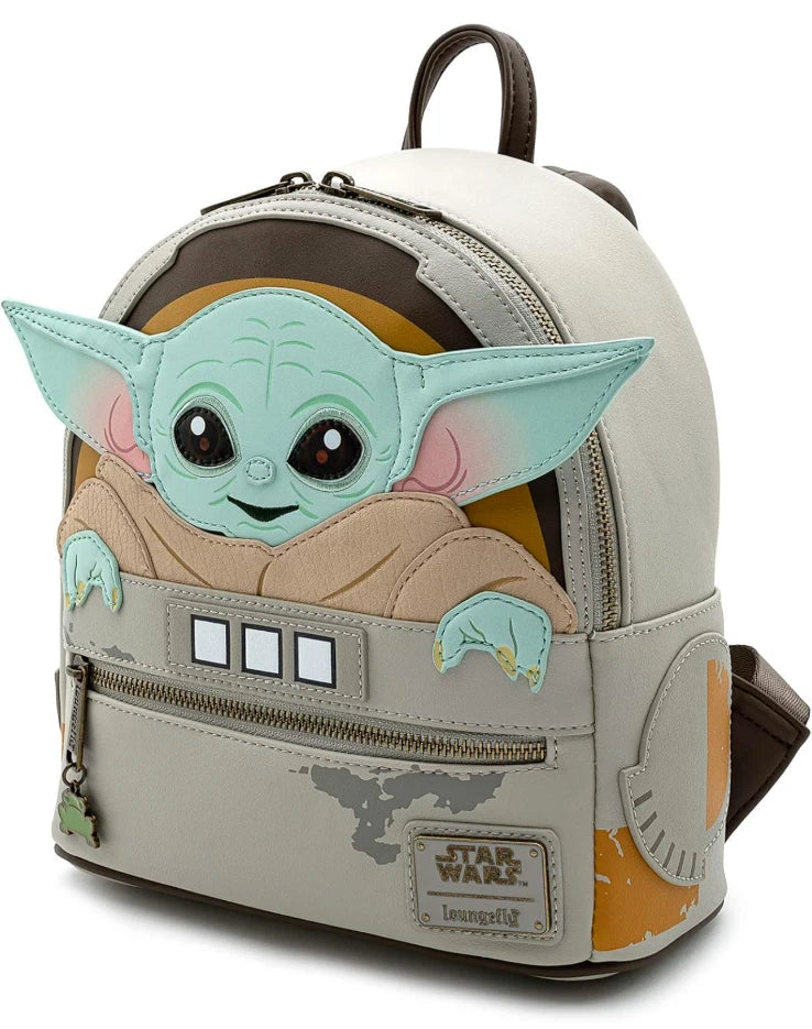 Grogu Baby Yoda Mandalorian Mini Backpack