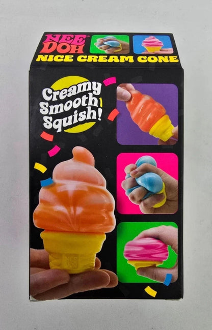 NeeDoh Nice Cream Ice Cream Cone Squish Toy