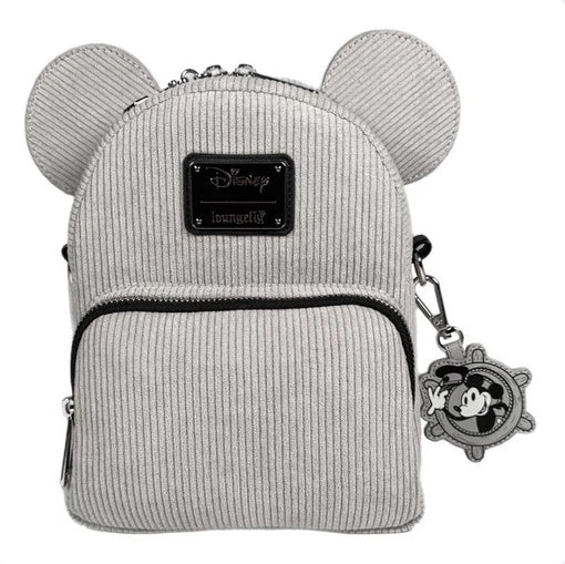 Steamboat Willie Corduroy Convertible Mini Backpack