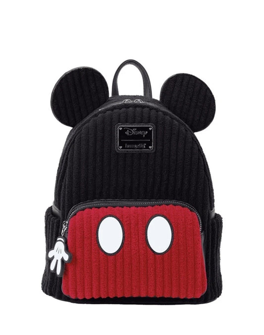 Mickey Mouse Exclusive Plush Corduroy Cosplay Mini Backpack