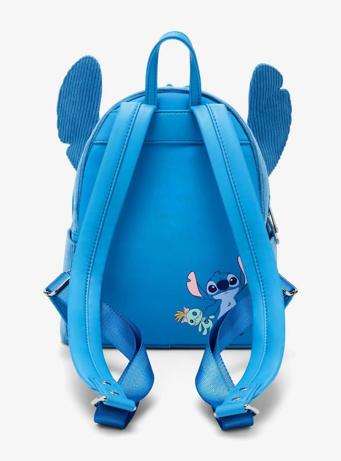 Lilo & Stitch Figural Stitch Corduroy Mini Backpack