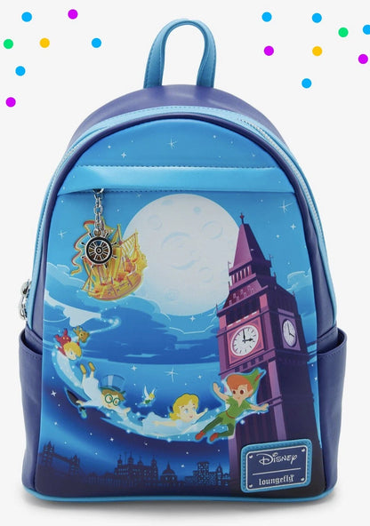 Peter Pan Nighttime Flight GITD Mini Backpack