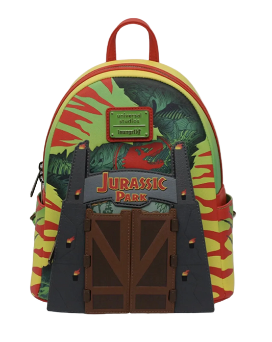 Jurassic Park Gates Mini Backpack Glow-in-the-Dark Loungefly