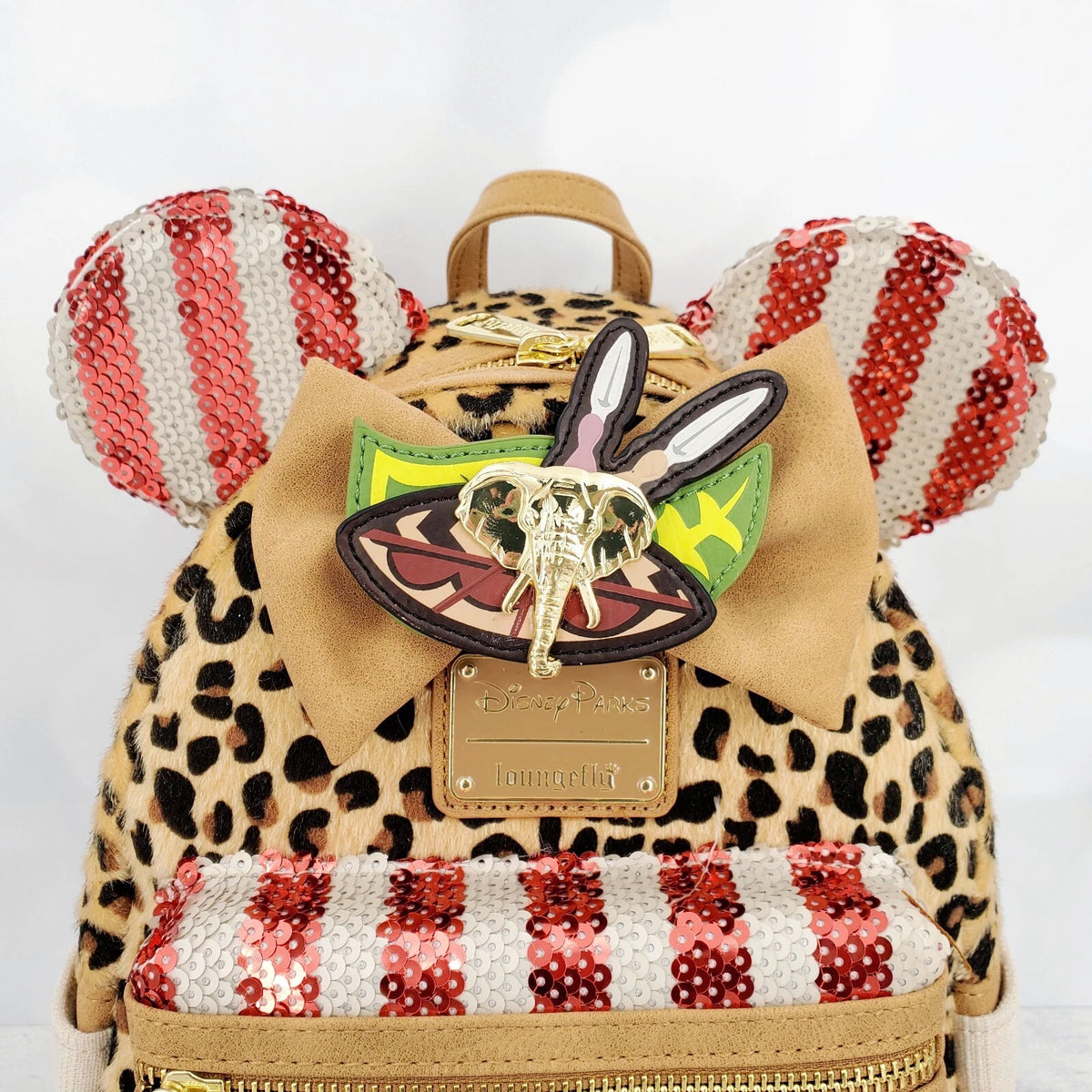 Minnie Mouse The Main Attraction Jungle Cruise Loungefly Backpack