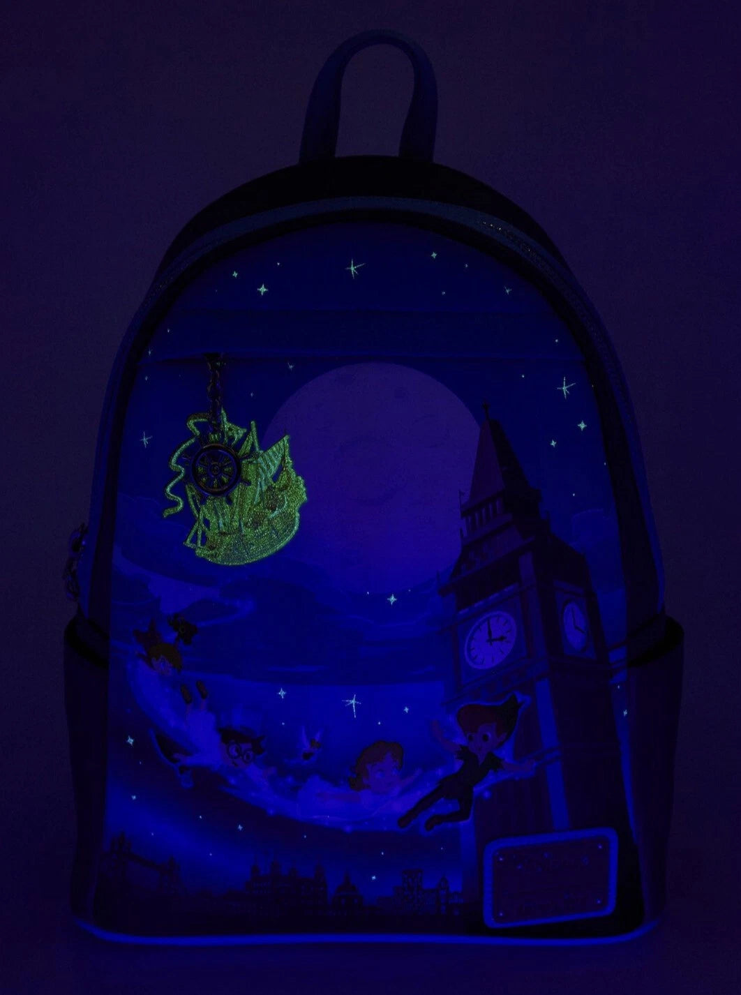 Peter Pan Nighttime Flight GITD Mini Backpack