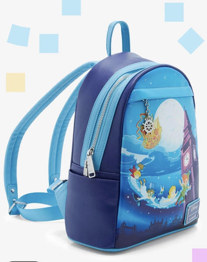 Peter Pan Nighttime Flight GITD Mini Backpack