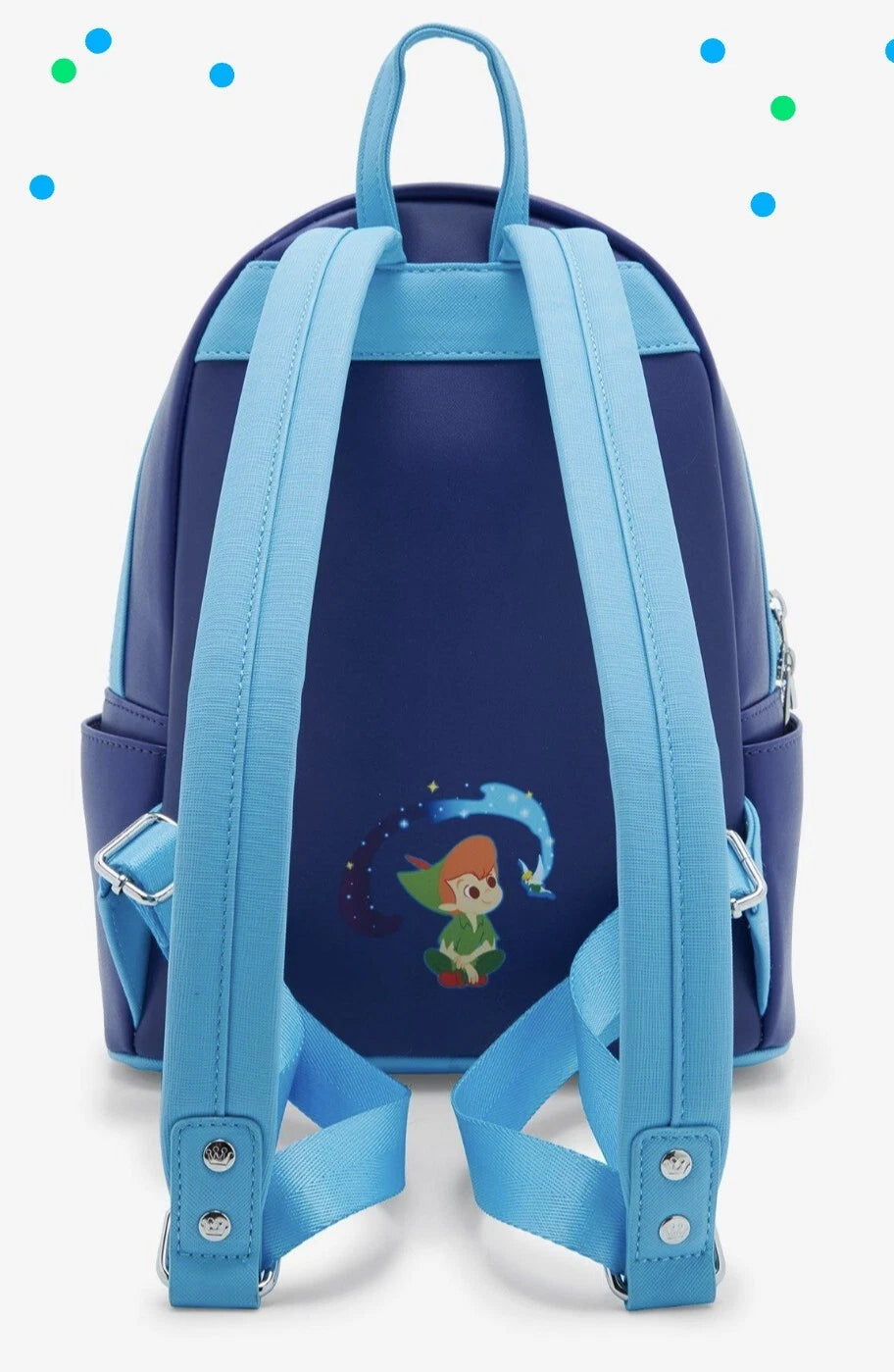 Peter Pan Nighttime Flight GITD Mini Backpack