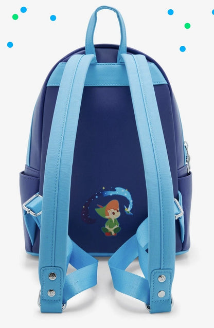 Peter Pan Nighttime Flight GITD Mini Backpack
