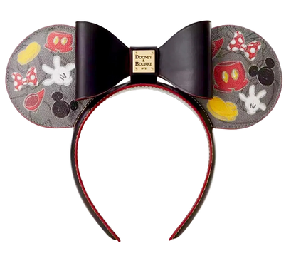 Dooney & Bourke Disney Best of Mickey & Minnie Mouse Leather Ear Headband 2024