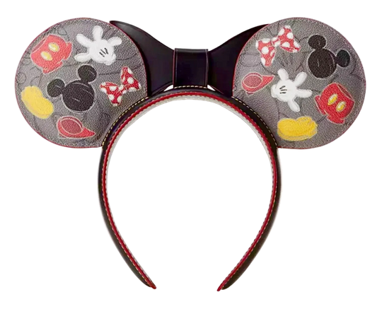 Best of Mickey & Minnie Mouse Leather Ear Headband 2024 - alternate view 2