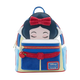 Backpack designed like Snow White from Disney on a white background